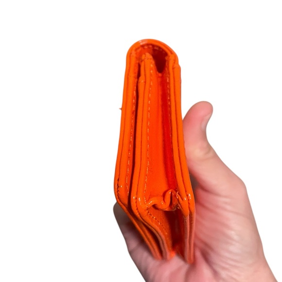 Tory Burch Orange Card Holder - Picture 8 of 11